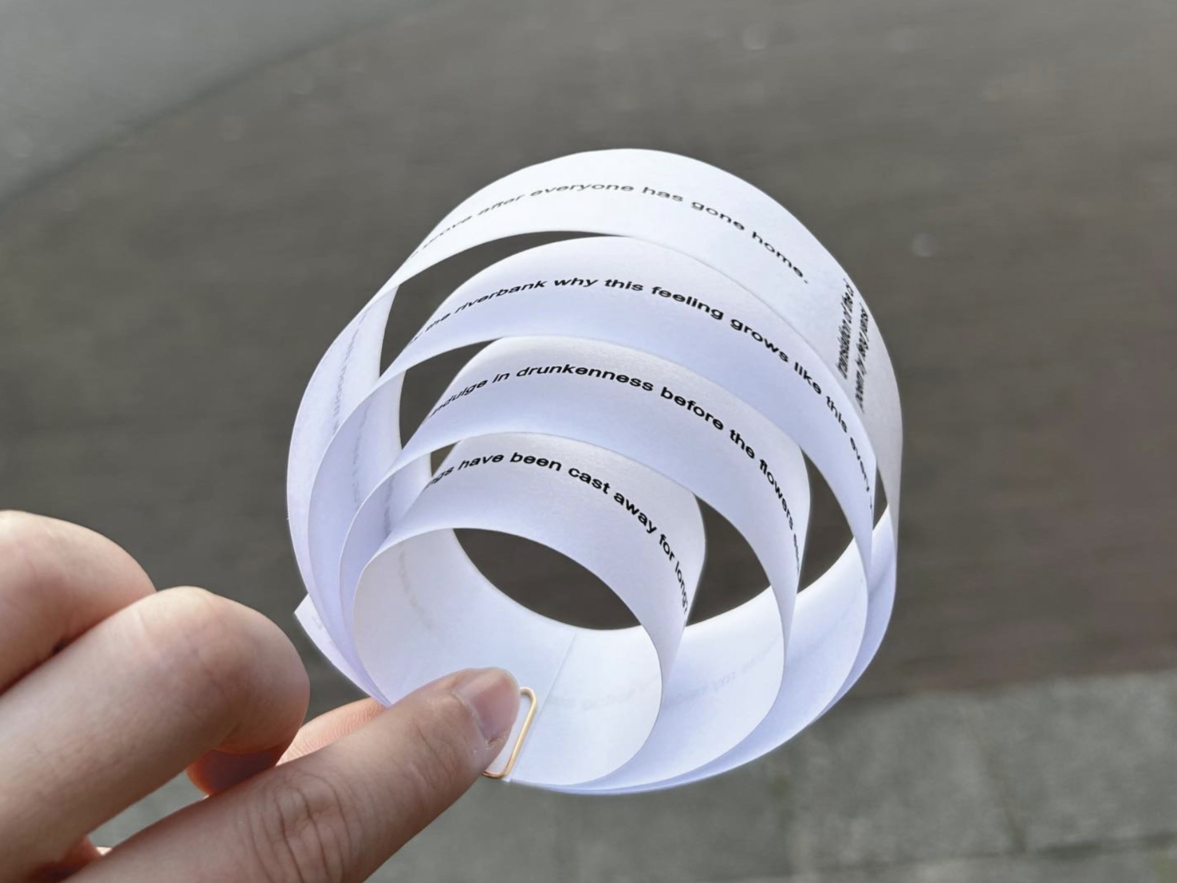 Idle feelings flyer